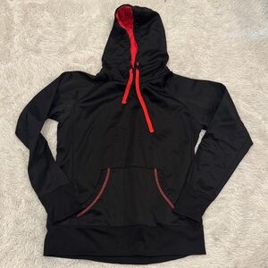 Reebok Black and Hot PinkHoodie